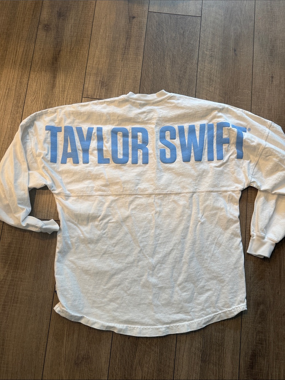 Taylor Swift Official 1989. Long sleeve white oversized shirt- size medium